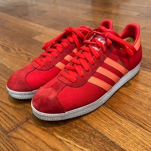 Adidas Gazelle Men’s Shoes Red Salmon Size 11 US